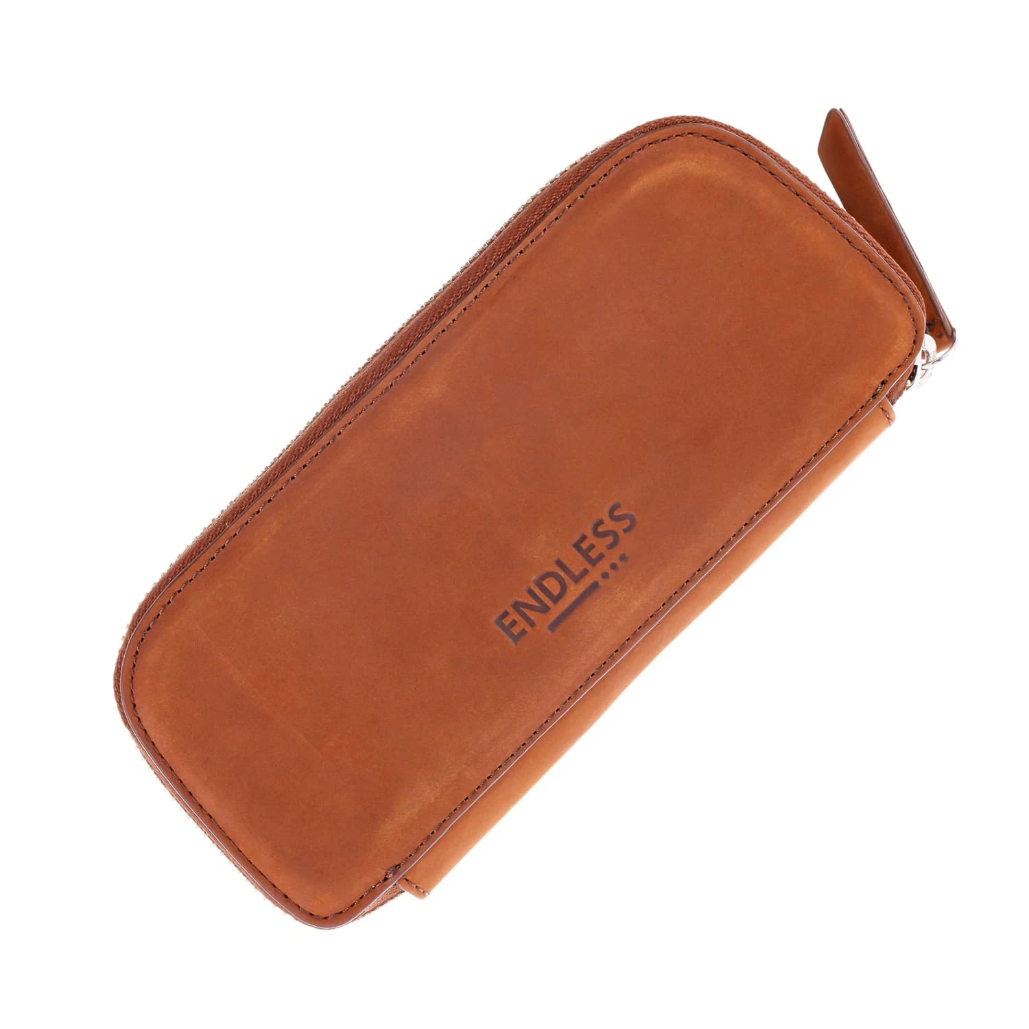 Endless Companion Leather Adjustable Pen Pouch - 2 Pens Brown 1 Endless Companion Leather Adjustable Pen Pouch - 2 Pens Brown