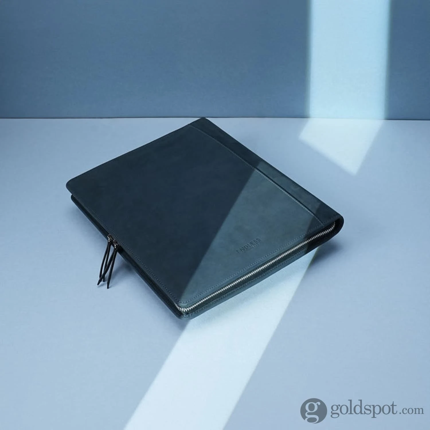 Endless Folio A4 In Blue Leather 2 Endless Folio A4 In Blue Leather - Image 2