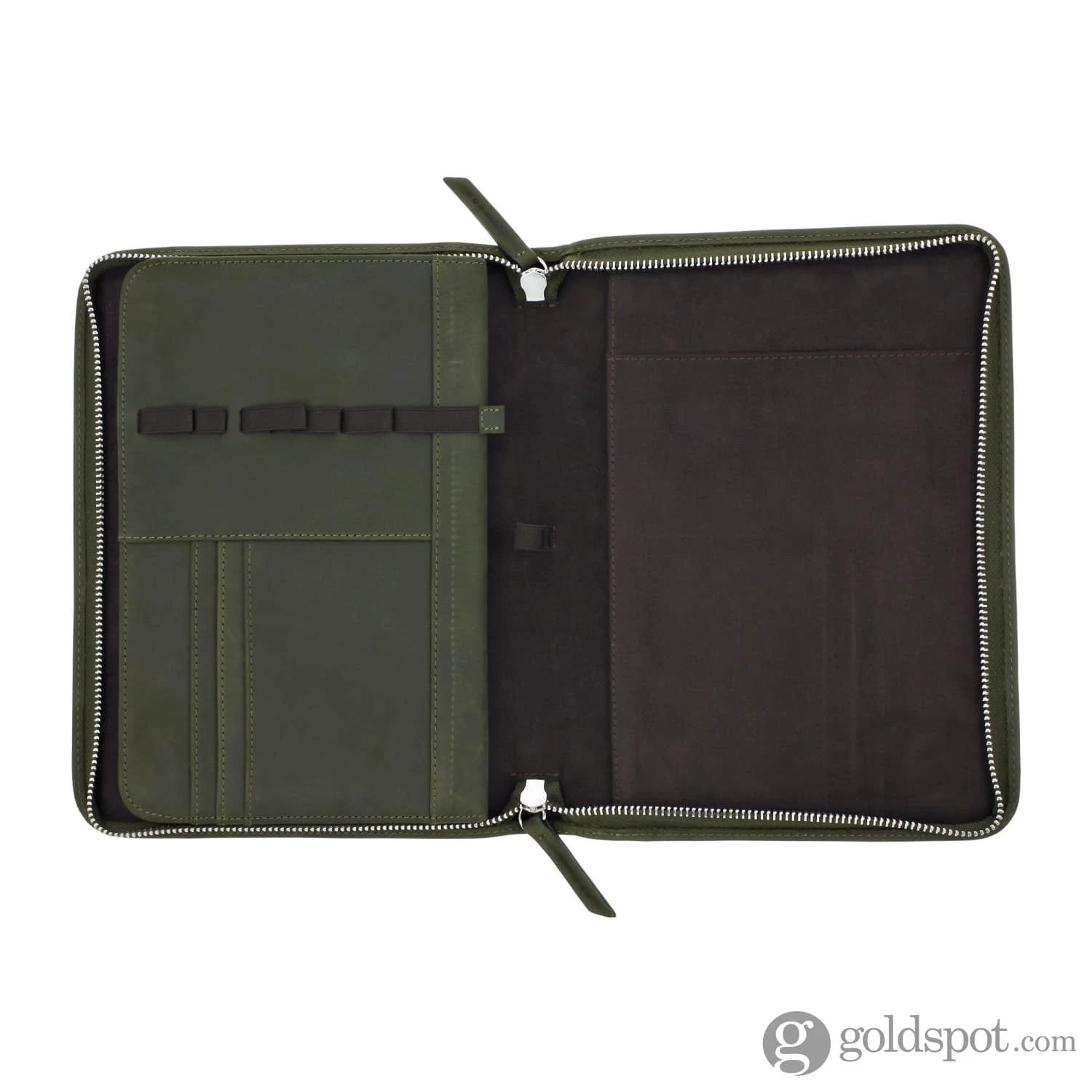 Endless Folio A5 In Green Leather 2 Endless Folio A5 In Green Leather - Image 2
