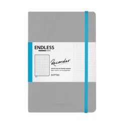 Endless Recorder A5 Notebook In Mountain Snow With The 80gsm Regalia Paper - Dotted