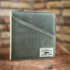 Esterbrook 20 Pen Zipper Case In Army Green -Stationery Hub Cheap Store esterbrook 20 pen zipper case in army green 207