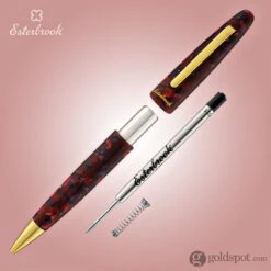 Esterbrook Estie Ballpoint Pen In Scarlet With Gold Trim -Stationery Hub Cheap Store esterbrook estie ballpoint pen in scarlet with gold trim 222
