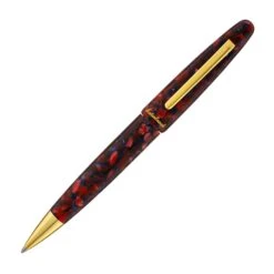 Esterbrook Estie Ballpoint Pen In Scarlet With Gold Trim