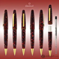 Esterbrook Estie Ballpoint Pen In Scarlet With Gold Trim -Stationery Hub Cheap Store esterbrook estie ballpoint pen in scarlet with gold trim 659