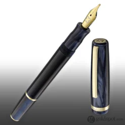 Esterbrook JR Pocket Fountain Pen In Capri Blue With Gold Trim -Stationery Hub Cheap Store esterbrook jr pocket fountain pen in capri blue with gold trim 933
