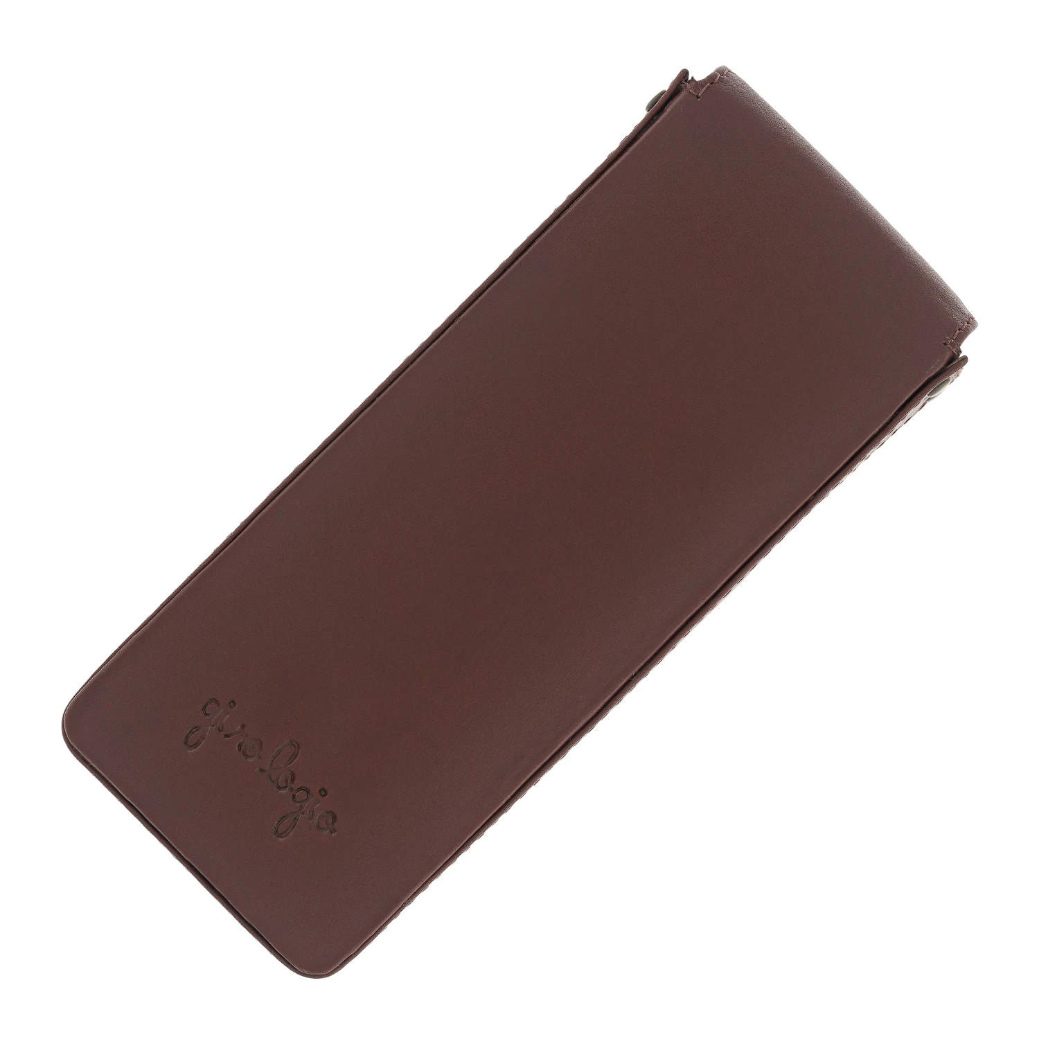 Girologio Triple Magnetic Closure Pen Case In Antique Brown 5 Girologio Triple Magnetic Closure Pen Case In Antique Brown - Image 5