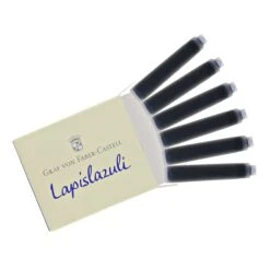 Graf Von Faber-Castell Ink Cartridges In Lapis Lazuli - Pack Of 6