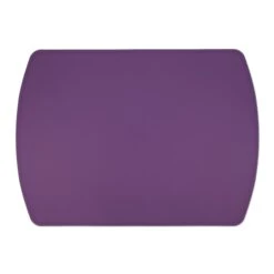 Girologio Repurposed Leather Writing Mat In Purple