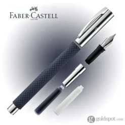 Faber-Castell Ambition OpArt Fountain Pen In Deep Water -Stationery Hub Cheap Store faber castell ambition opart fountain pen in deep water 503