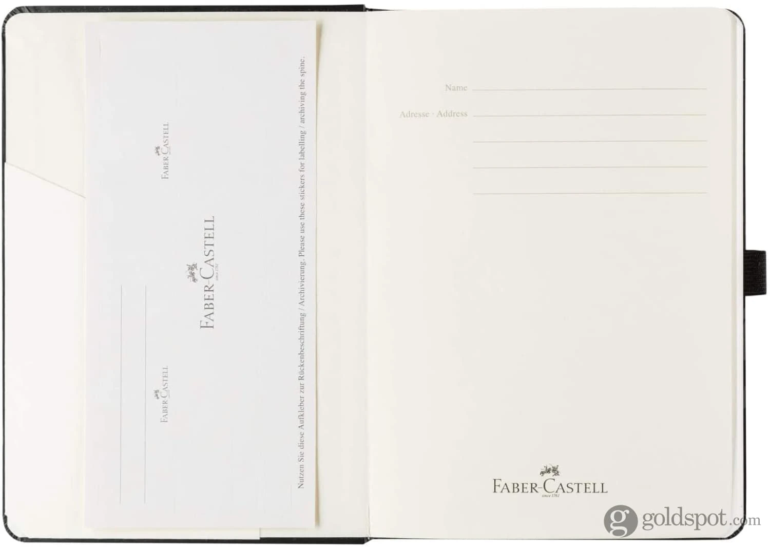 Faber-Castell Notebook In Black - A5 3 Faber-Castell Notebook In Black - A5 - Image 3