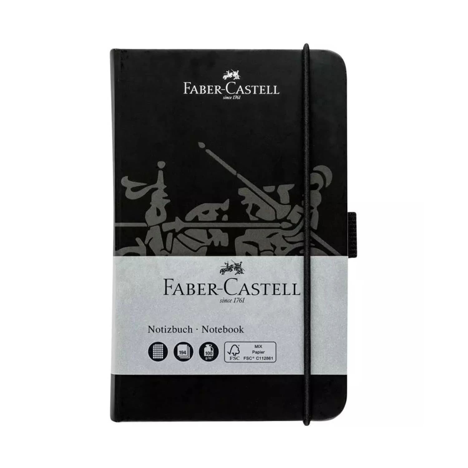 Faber-Castell Notebook In Black - A5 1 Faber-Castell Notebook In Black - A5