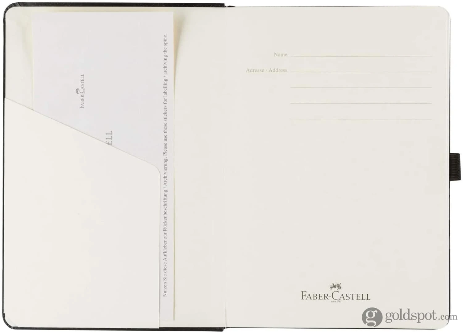Faber-Castell Notebook In Black - A5 4 Faber-Castell Notebook In Black - A5 - Image 4