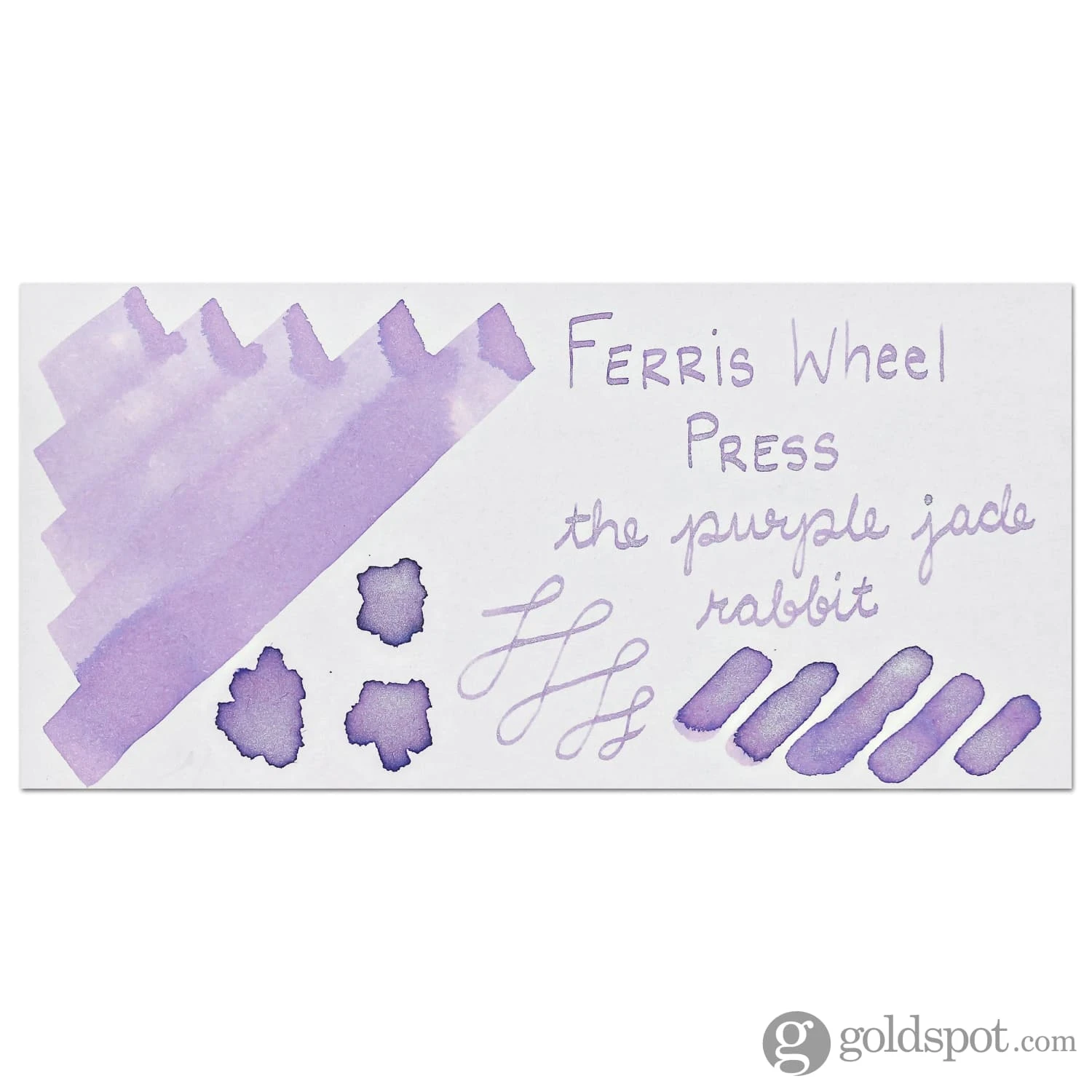 Ferris Wheel Press Lunar New Year Jade Rabbit Bottle Ink - 38 ML 2 Ferris Wheel Press Lunar New Year Jade Rabbit Bottle Ink - 38 ML - Image 2