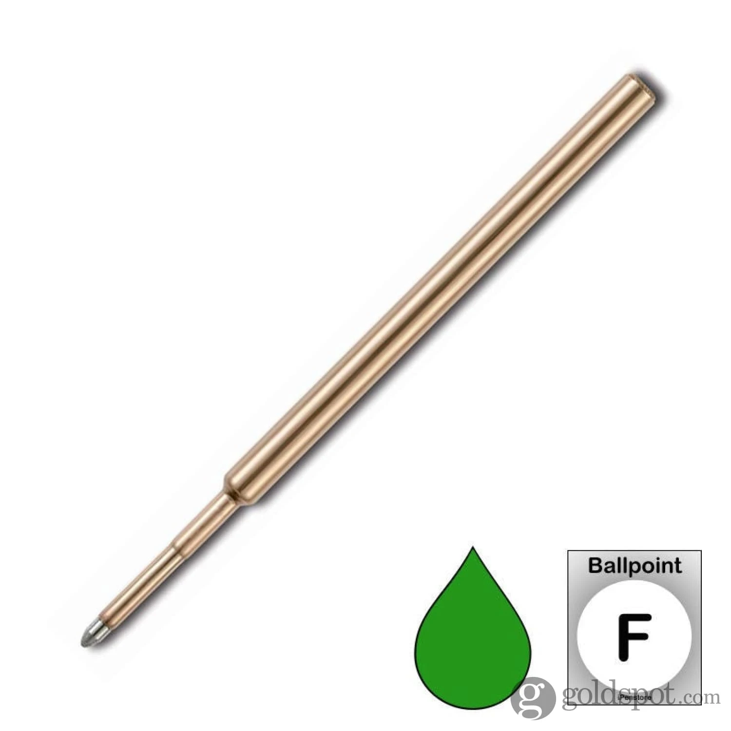 Fisher Space Ballpoint Pen Refill In Green 4 Fisher Space Ballpoint Pen Refill In Green - Image 4