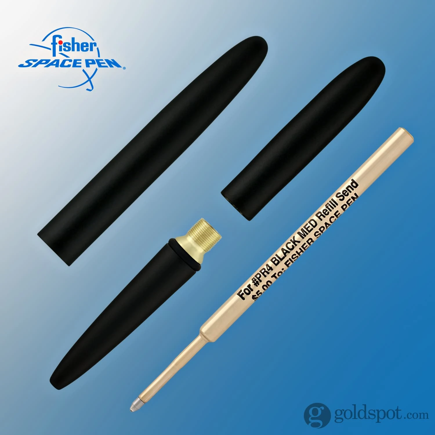 Fisher Space Pen Bullet Ballpoint Pen In Matte Black 3 Fisher Space Pen Bullet Ballpoint Pen In Matte Black - Image 3