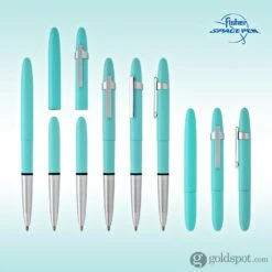 Fisher Space Pen Bullet Ballpoint Pen In Tahitian Blue -Stationery Hub Cheap Store fisher space pen bullet ballpoint in tahitian blue 165
