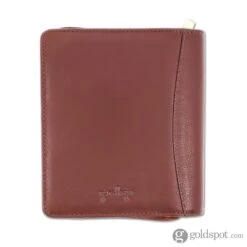 Girologio 12 Zippered Pen Case In Antique Brown -Stationery Hub Cheap Store girologio 12 zippered pen case in antique brown 729