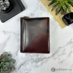 Girologio 12 Zippered Pen Case In Oxblood -Stationery Hub Cheap Store girologio 12 zippered pen case in oxblood 238