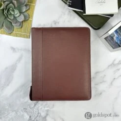 Girologio 24 Zippered Pen Case In Antique Brown -Stationery Hub Cheap Store girologio 24 zippered pen case in antique brown 738