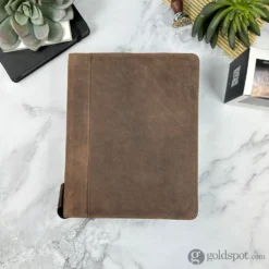 Girologio 24 Zippered Pen Case In Bomber Brown 6 Girologio 24 Zippered Pen Case In Bomber Brown -Stationery Hub Cheap Store girologio 24 zippered pen case in bomber brown 531