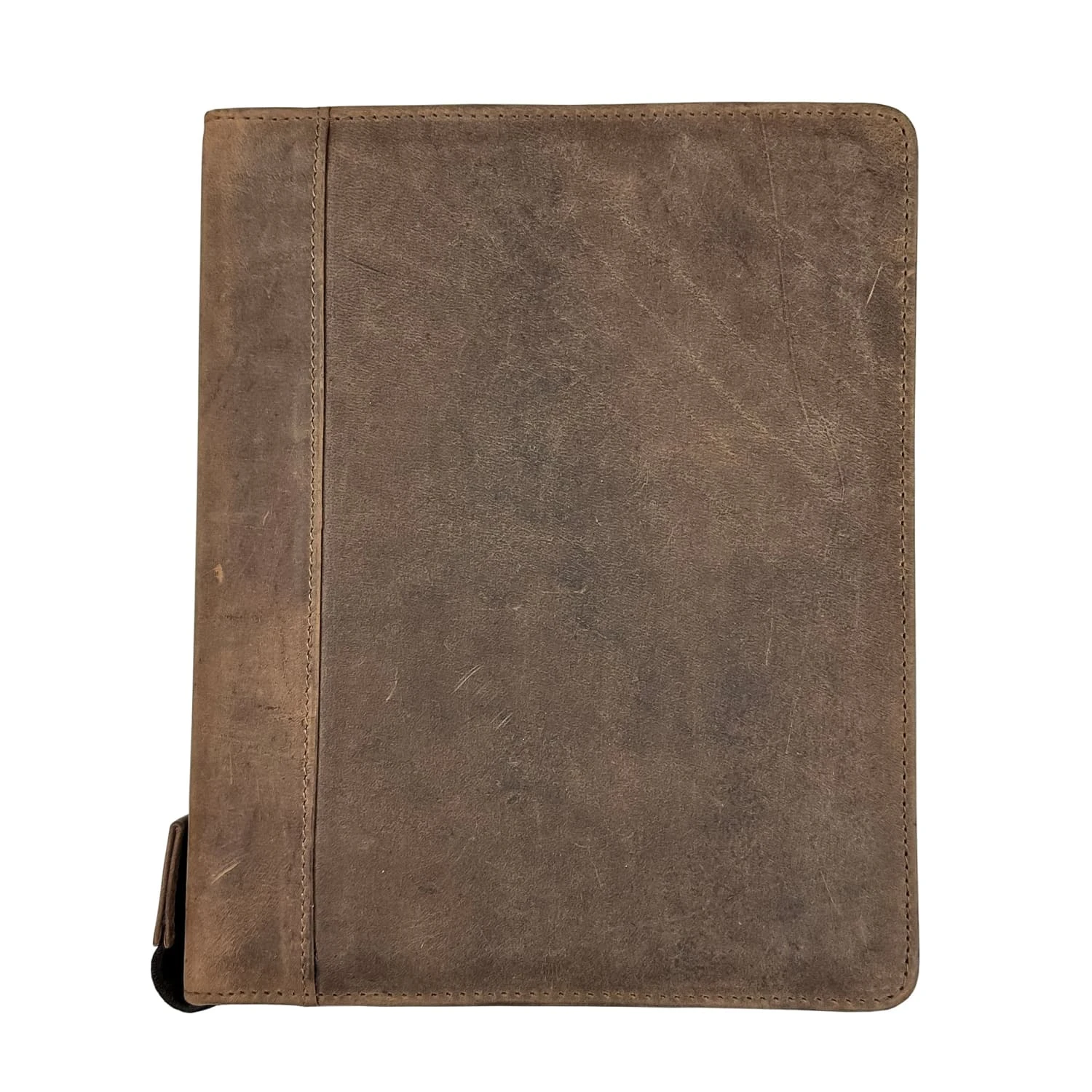 Girologio 24 Zippered Pen Case In Bomber Brown 1 Girologio 24 Zippered Pen Case In Bomber Brown