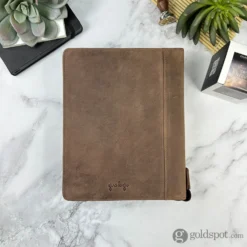 Girologio 24 Zippered Pen Case In Bomber Brown 7 Girologio 24 Zippered Pen Case In Bomber Brown -Stationery Hub Cheap Store girologio 24 zippered pen case in bomber brown 833