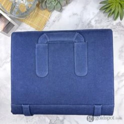 Girologio 96 Zippered Pen Case In Cotton Denim -Stationery Hub Cheap Store girologio 96 zippered pen case in cotton denim 614
