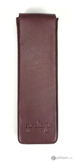 Girologio Double Magnetic Closure Pen Case In Antique Brown -Stationery Hub Cheap Store girologio double magnetic closure pen case in antique brown 546