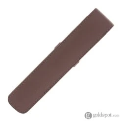 Girologio Single Pen Case In Antique Brown -Stationery Hub Cheap Store girologio single pen case in antique brown 444
