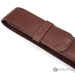 Girologio Single Pen Case In Antique Brown -Stationery Hub Cheap Store girologio single pen case in antique brown 697