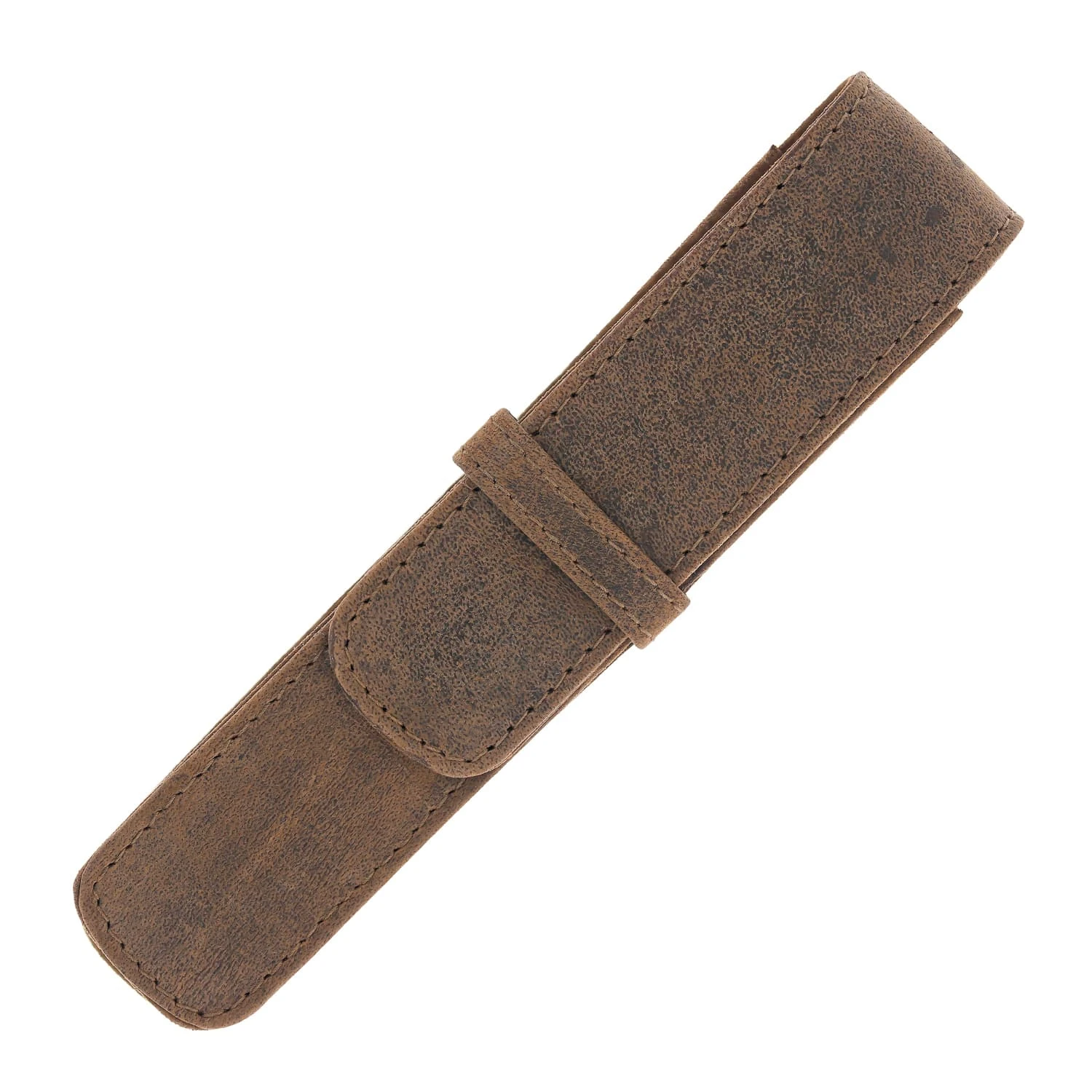 Girologio Single Pen Case In Bomber Brown 1 Girologio Single Pen Case In Bomber Brown