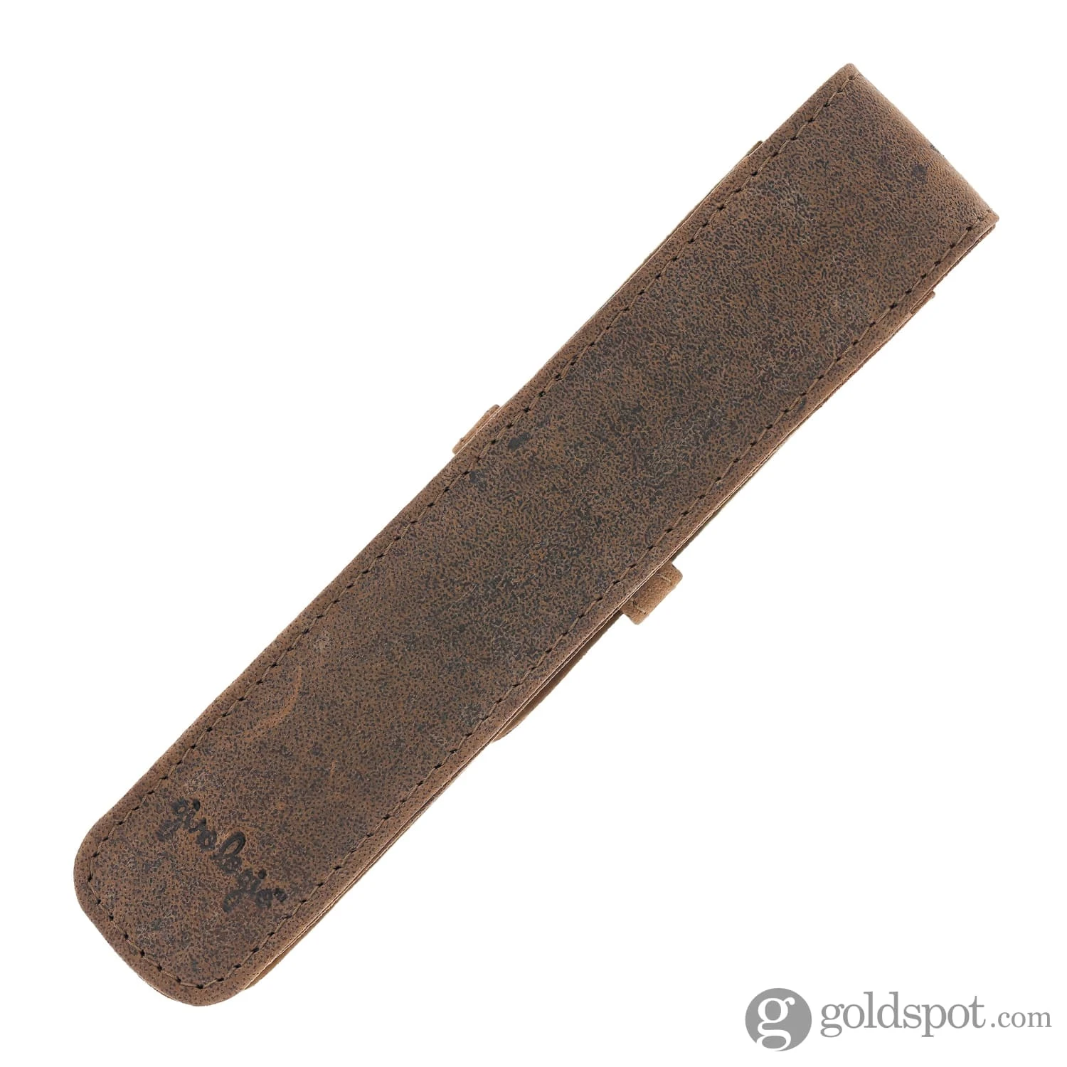 Girologio Single Pen Case In Bomber Brown 6 Girologio Single Pen Case In Bomber Brown - Image 6