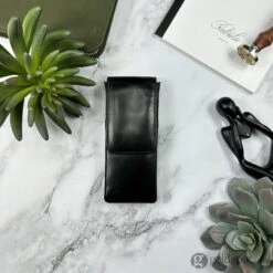 Girologio Triple Magnetic Closure Pen Case In Black -Stationery Hub Cheap Store girologio triple magnetic closure pen case in black 353