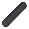 Goldspot Mini Single Pen Leather Sleeve In Pebbled Black