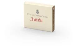 Graf Von Faber-Castell Ink Cartridges In India Red - Pack Of 6