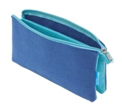 Itoya Profolio Large Midtown Pouch In Blue / Lagoon