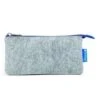 Itoya Profolio Small Midtown Pouch In Gray And Blue