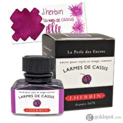 J. Herbin Larmés De Cassis (Tears Of Blackcurrant) Bottled Fountain Pen Ink And Cartidges 10 J. Herbin Larmés De Cassis (Tears Of Blackcurrant) Bottled Fountain Pen Ink And Cartidges -Stationery Hub Cheap Store j herbin larmes de cassis tears of blackcurrant bottled fountain pen ink and cartidges 854
