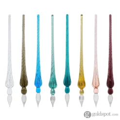 J. Herbin Round Glass Pen In Violet Tapered Spiral Handle With Frosted Glass 7 J. Herbin Round Glass Pen In Violet Tapered Spiral Handle With Frosted Glass -Stationery Hub Cheap Store j herbin round glass pen in violet tapered spiral handle with frosted 866