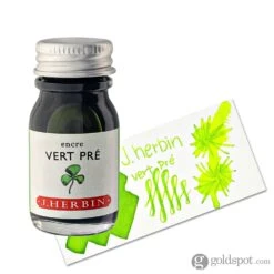 J. Herbin Vert Pre (Green Prarie) Bottled Fountain Pen Ink And Cartidges -Stationery Hub Cheap Store j herbin vert pre green prarie bottled fountain pen ink and cartidges 485