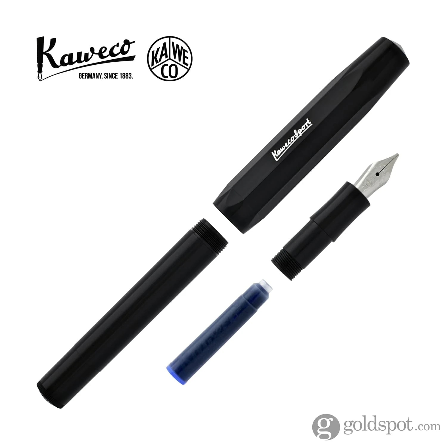 Kaweco Calligraphy Fountain Pen In Classic Black - 1.5 Nib 5 Kaweco Calligraphy Fountain Pen In Classic Black - 1.5 Nib - Image 5