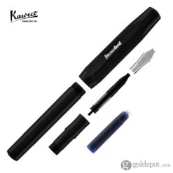 Kaweco Calligraphy Fountain Pen In Classic Black - Twin Nib -Stationery Hub Cheap Store kaweco calligraphy fountain pen in classic black twin nib 473
