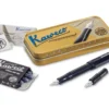 Kaweco Calligraphy Set In Black - Small Italic Nib 1.5 Mm & 2.3 Mm