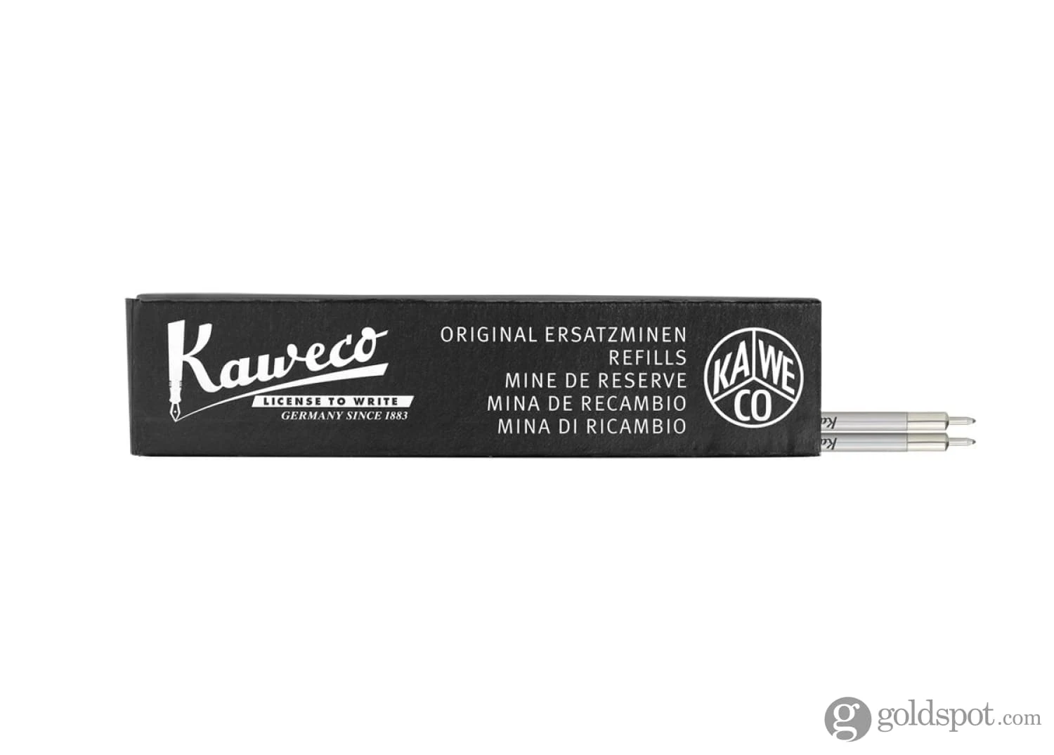 Kaweco D1 Needle Point Refill - Black - Medium 0.5 Mm - 2 Pieces 2 Kaweco D1 Needle Point Refill - Black - Medium 0.5 Mm - 2 Pieces - Image 2