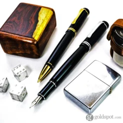 Kaweco Dia Kawecomat In Multi Functional Pen In Black Lacquer With Gold Trim -Stationery Hub Cheap Store kaweco dia kawecomat in multi functional pen black lacquer with gold trim 154