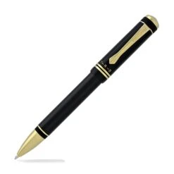 Kaweco Dia Kawecomat In Multi Functional Pen In Black Lacquer With Gold Trim