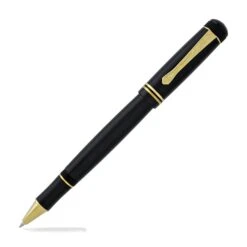 Kaweco Dia2 Rollerball Pen In Black With Gold Trim