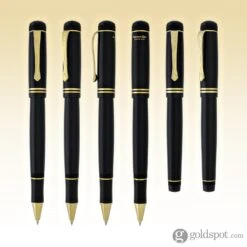 Kaweco Dia2 Rollerball Pen In Black With Gold Trim -Stationery Hub Cheap Store kaweco dia2 rollerball pen in black with gold trim 777