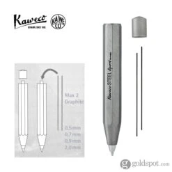 Kaweco Steel Sport Mechanical Pencil - 0.7mm -Stationery Hub Cheap Store kaweco steel sport mechanical pencil 0 7mm 681