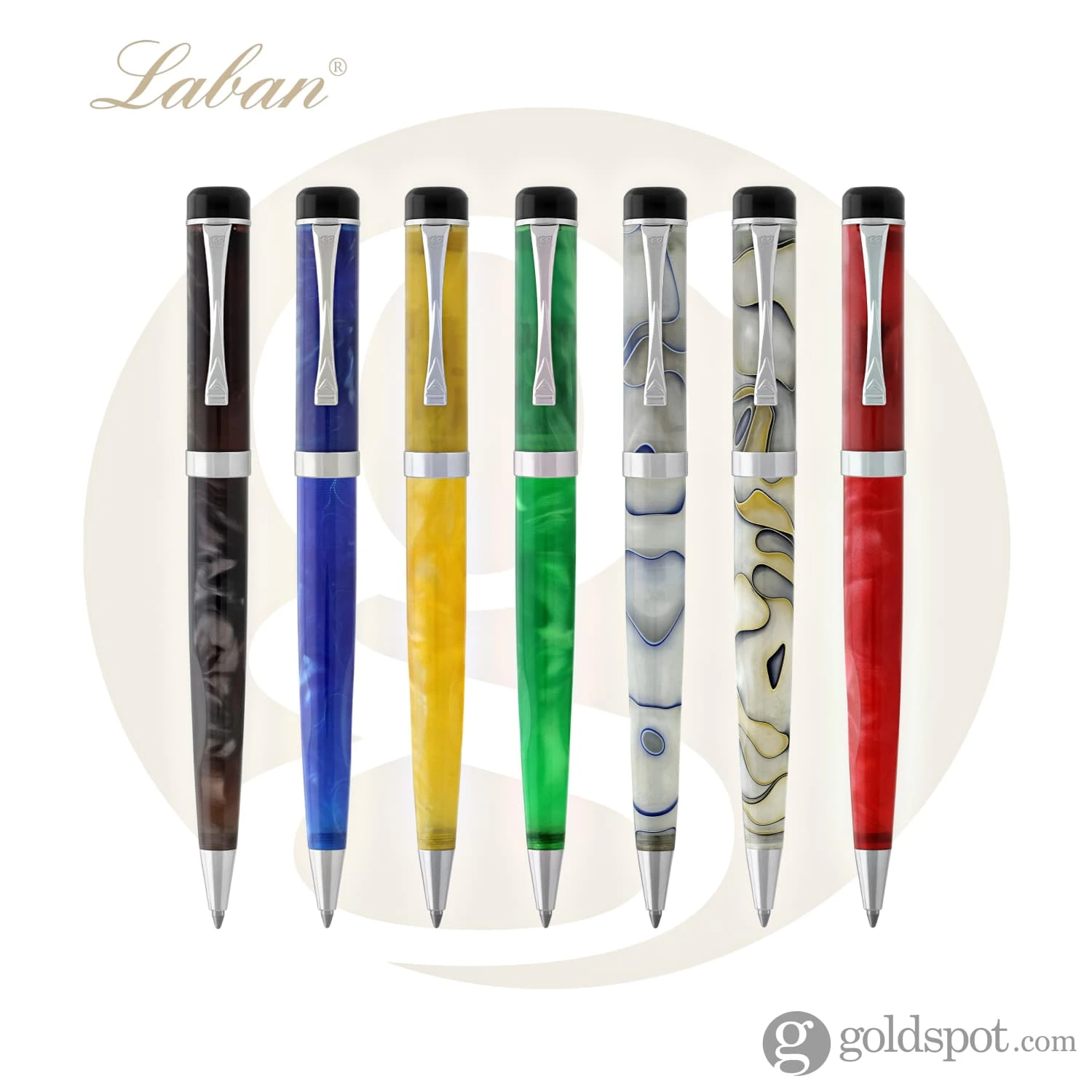 Laban Celebration Ballpoint Pen In Black Pearl 4 Laban Celebration Ballpoint Pen In Black Pearl - Image 4